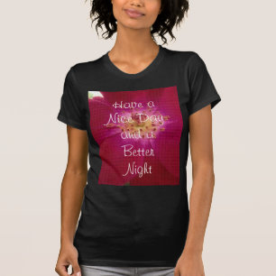 Ladies Dark Basic T-Shirt Template - Customised