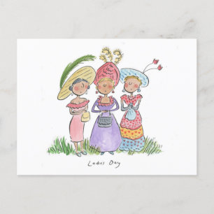 Ladies Day Postcard