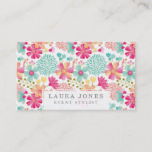 Ladies Designer Floral Florist Stylist