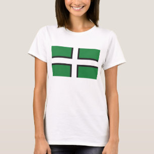 Ladies 'Devon Flag' Tee