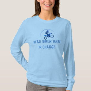 Ladies dirt biker t-shirt