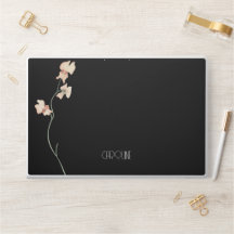 Ladies Elegant Black Floral  Boho Cute 