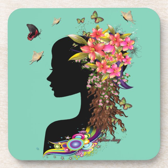 Ladies Fantasy Fashion Coaster (Front)