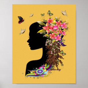 Ladies Fantasy Fashion  Poster