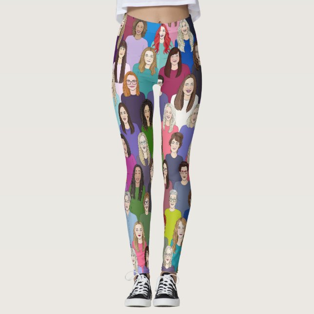 ladies & feminists leggings (Front)