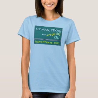 Ladies fitted Baby Doll tee - Dark Brown