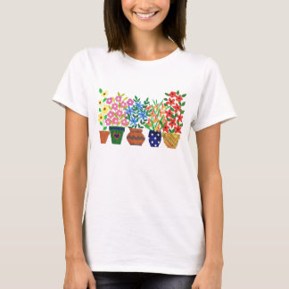 Ladies Flower Power T-shirt