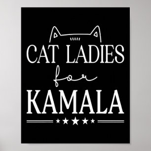 Ladies For Kamala Harris 2024  Poster