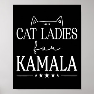 Ladies For Kamala Harris 2024  Poster
