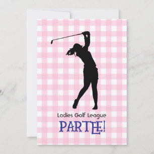 Ladies Golf League Celebration Invitation