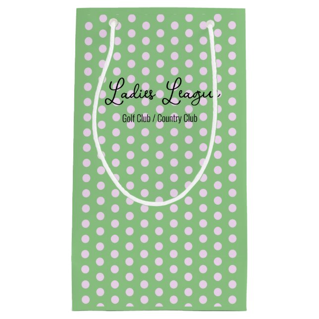 Ladies Golf League Gift/Favour Bag (Front)