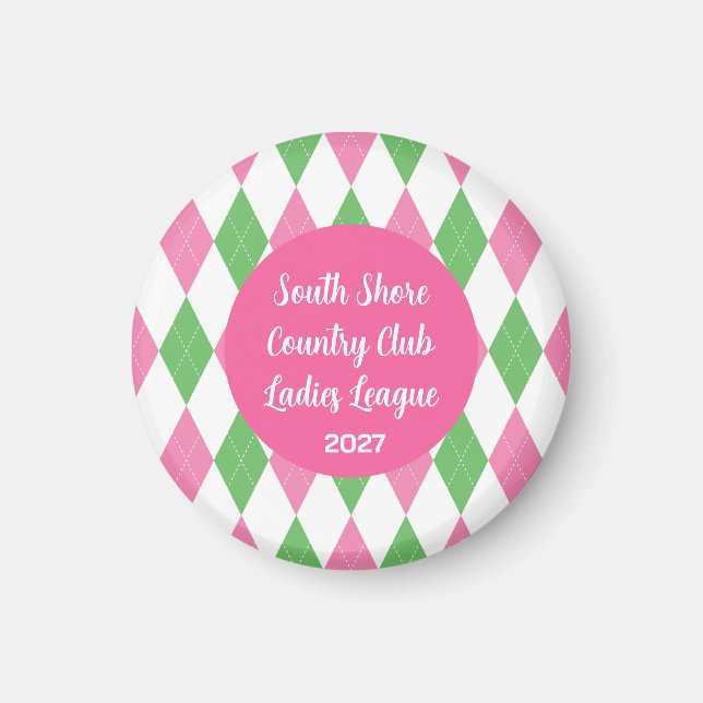Ladies Golf League Magnet (Front)