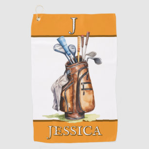 Ladies Golf Towel Customised