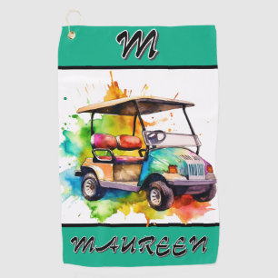 Ladies Golf Towel Customised