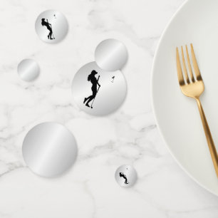 Ladies Golfer  Confetti