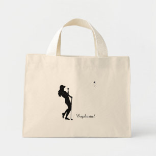 Ladies Golfer Personal Mini Tote Bag