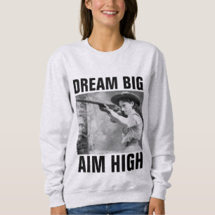 LADIES GUN T-Shirts, ANNIE OAKLEY Sweatshirt