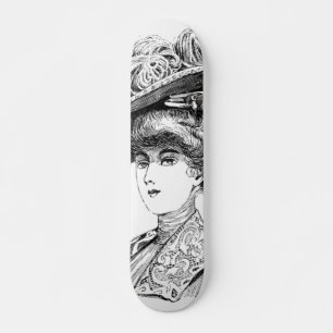 Ladies' Hat Skateboard