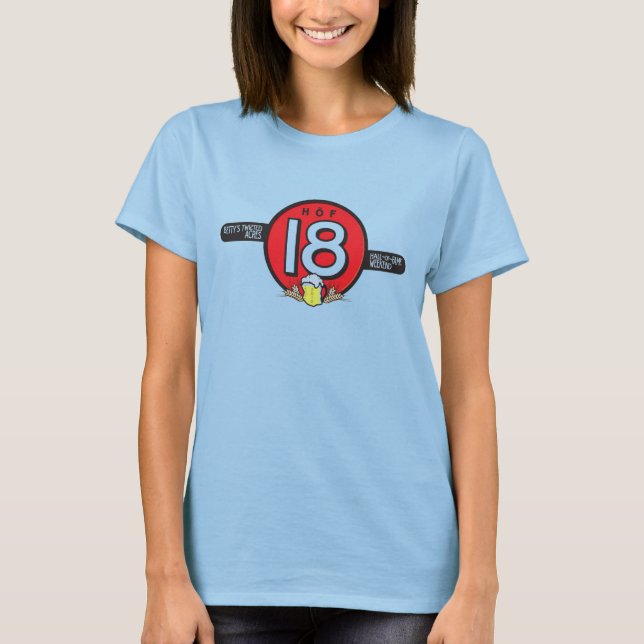 Ladies HOF18 Ringer Shirt (Front)