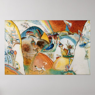 Ladies in a Landscape, 1918 Poster