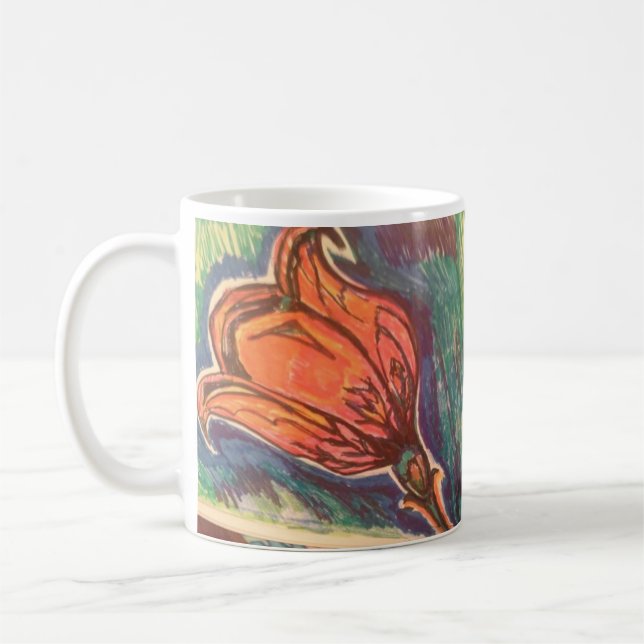 Ladies in Red Coffee Mug (Left)
