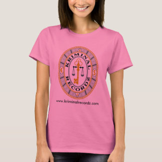 ladies Kriminal recordz T-Shirt