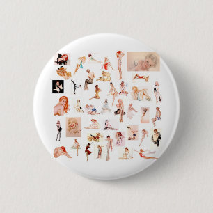 Ladies Ladies Ladies! 6 Cm Round Badge