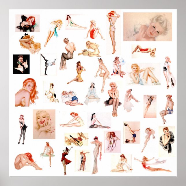 Ladies Ladies Ladies! Canvas Print (Front)