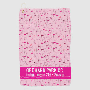 Ladies League Country Club Custom Golf Towel 