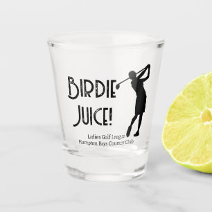 Ladies League Golf Club Member Birdie Shot Glass