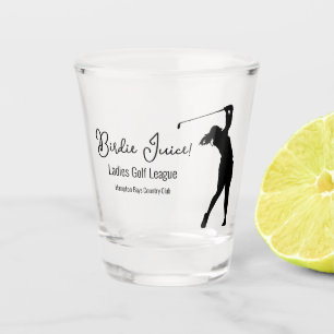 Ladies League Golf Club Member Birdie Shot Glass