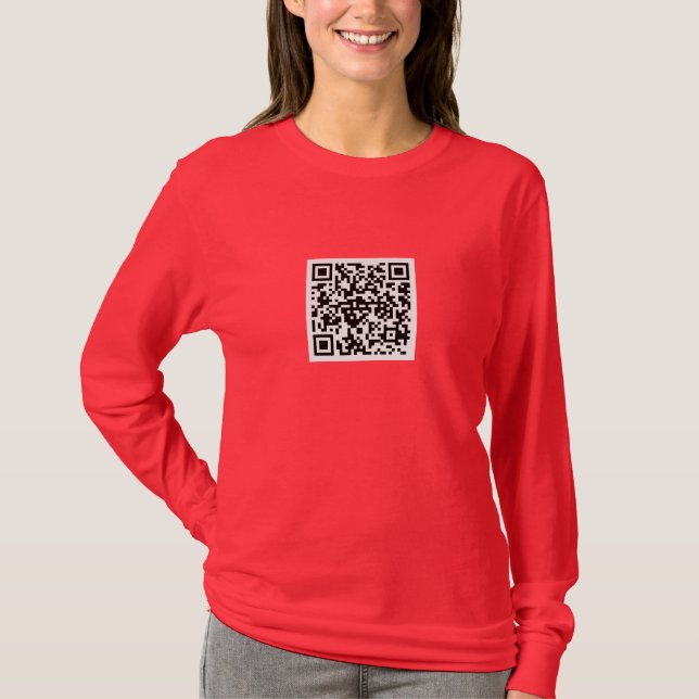 ladies' long armshirt T-Shirt (Front)