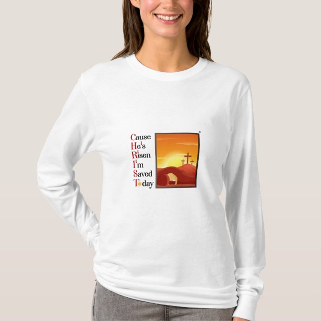 Ladies Long Sleeve Tee   (Front)