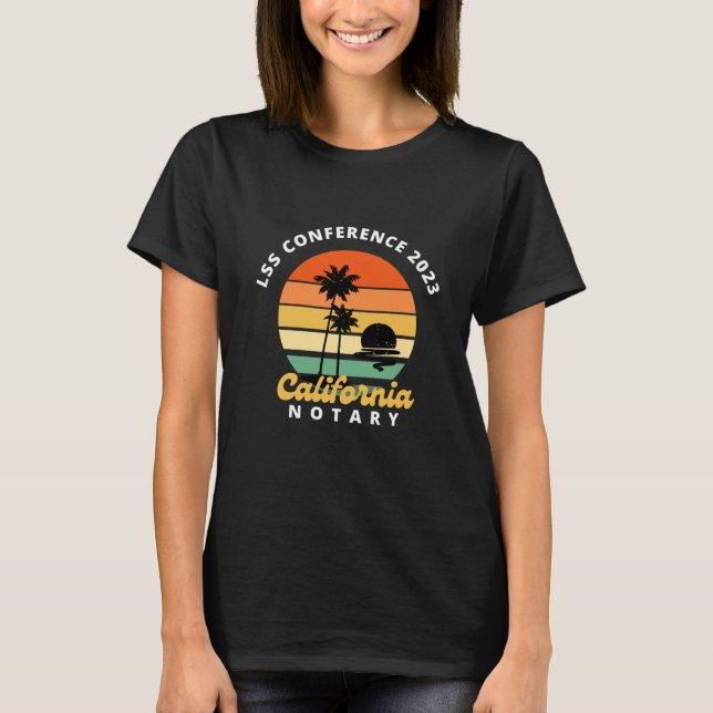 Ladies LSS California Conference shirt (Front)