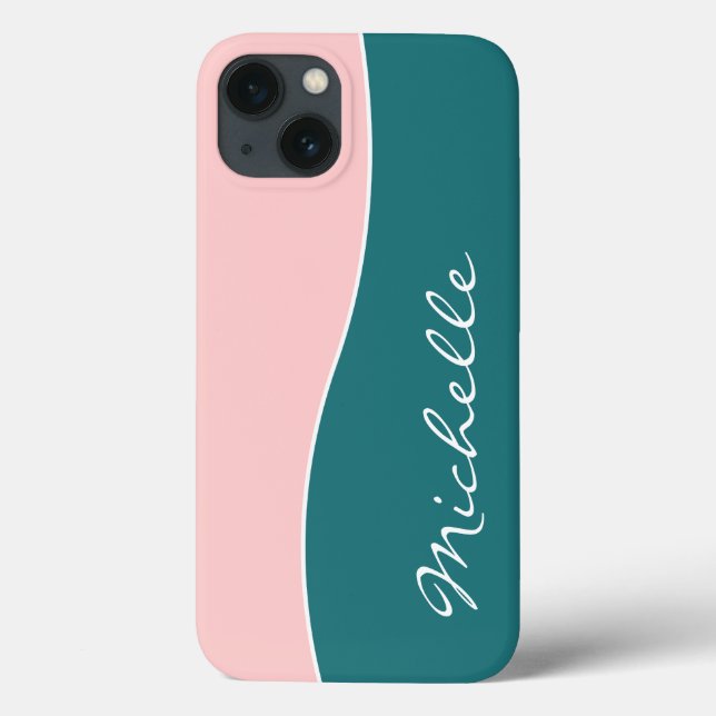 Ladies Monogram Style Case-Mate iPhone Case (Back)
