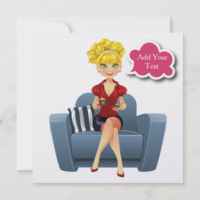 Ladies' Night / Any Occasion - SRF Invitation (Front)