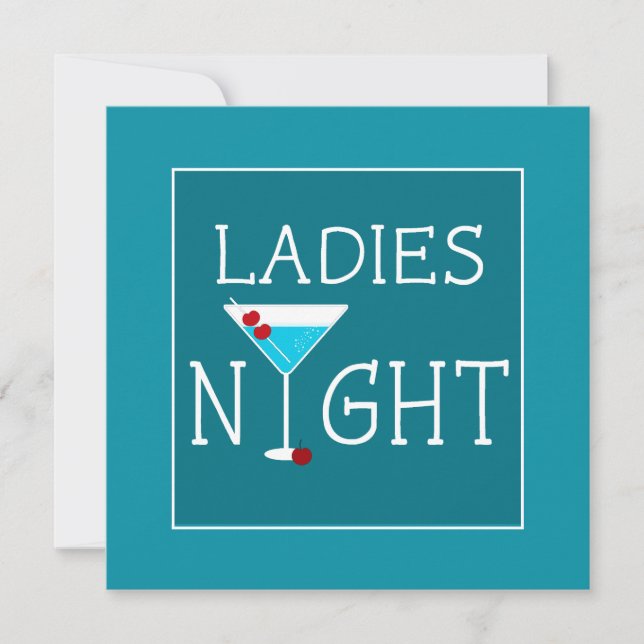 Ladies Night Bachelorette  Party  Invitation (Front)