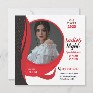 Ladies Night Club Flyer Template