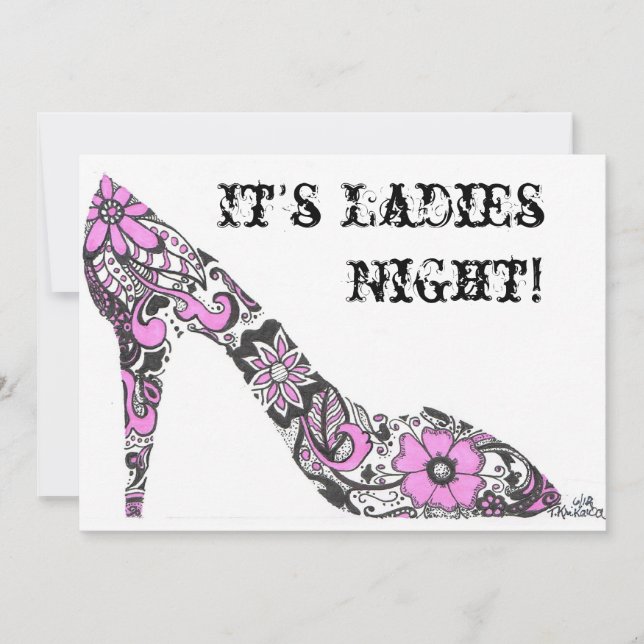 Ladies Night Invitation (Front)