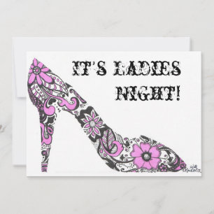 Ladies Night Invitation