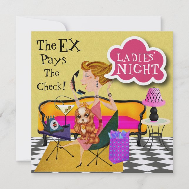 Ladies Night Out - SRF Invitation (Front)