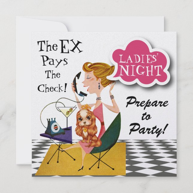 Ladies Night Out - SRF Invitation (Front)