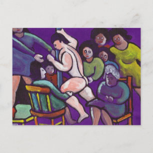 LADIES NIGHT POSTCARD