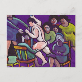 LADIES  NIGHT POSTCARD