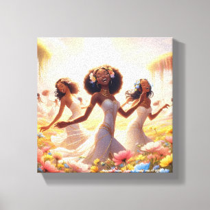 Ladies Of Spring Vol.2 Canvas Print