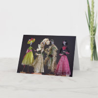 Ladies of the Day of the Dead, from Oaxaca