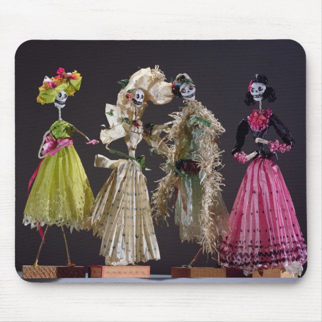 Ladies of the Day of the Dead, from Oaxaca Mouse Mat (Front)