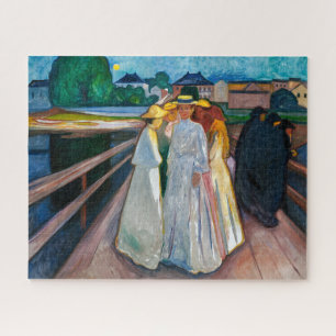 Ladies on the Bridge Edvard Munch Jigsaw Puzzle