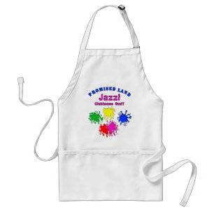 Ladies Paintball Aprons with Paintball Splatters