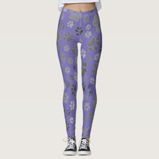 Ladies Paw Print Leggings